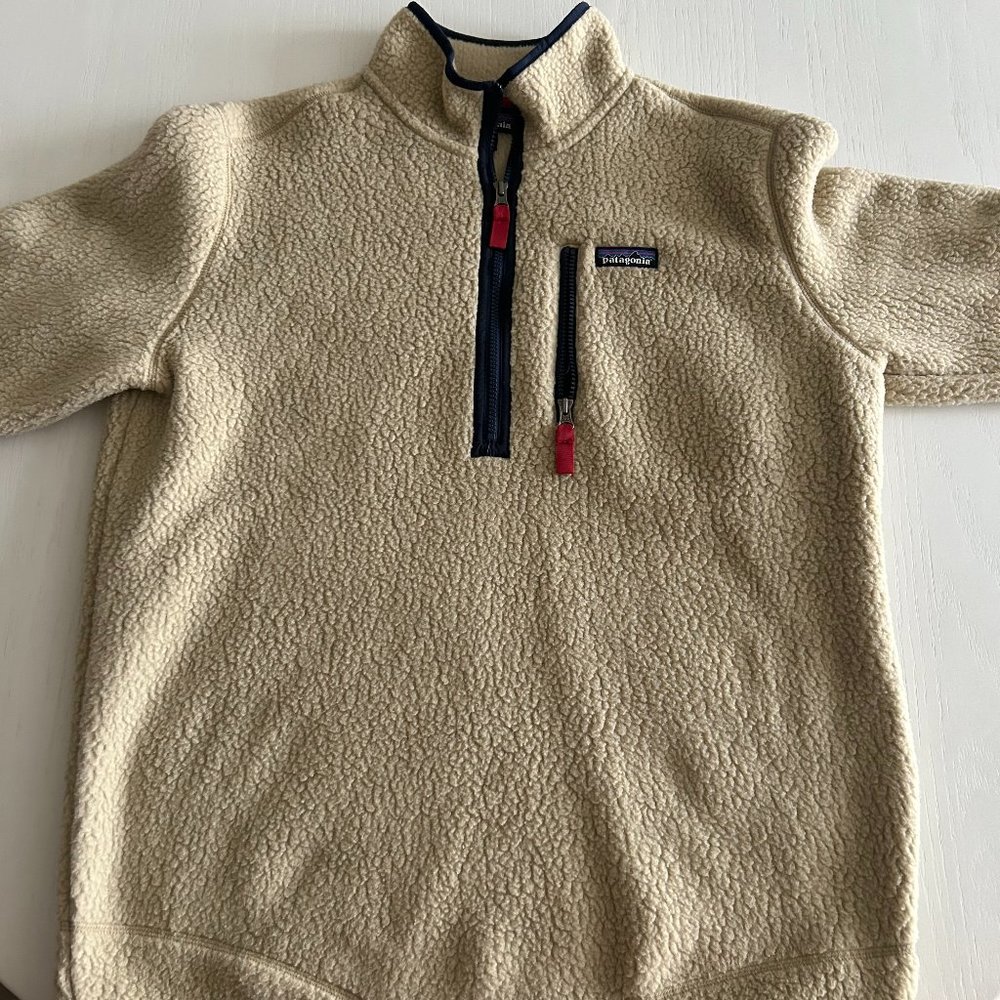Patagonia Men's Retro Pile Fleece Jacket Quarter Zip